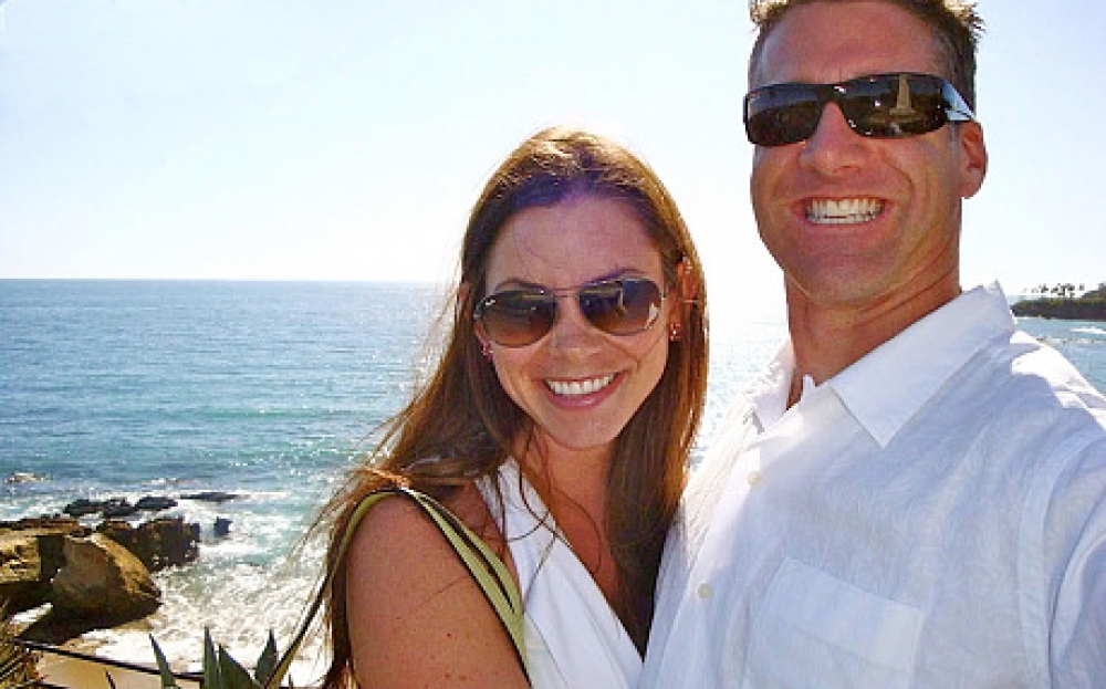  Brittany Maynard flimkien ma' żewġha Dan Diaz