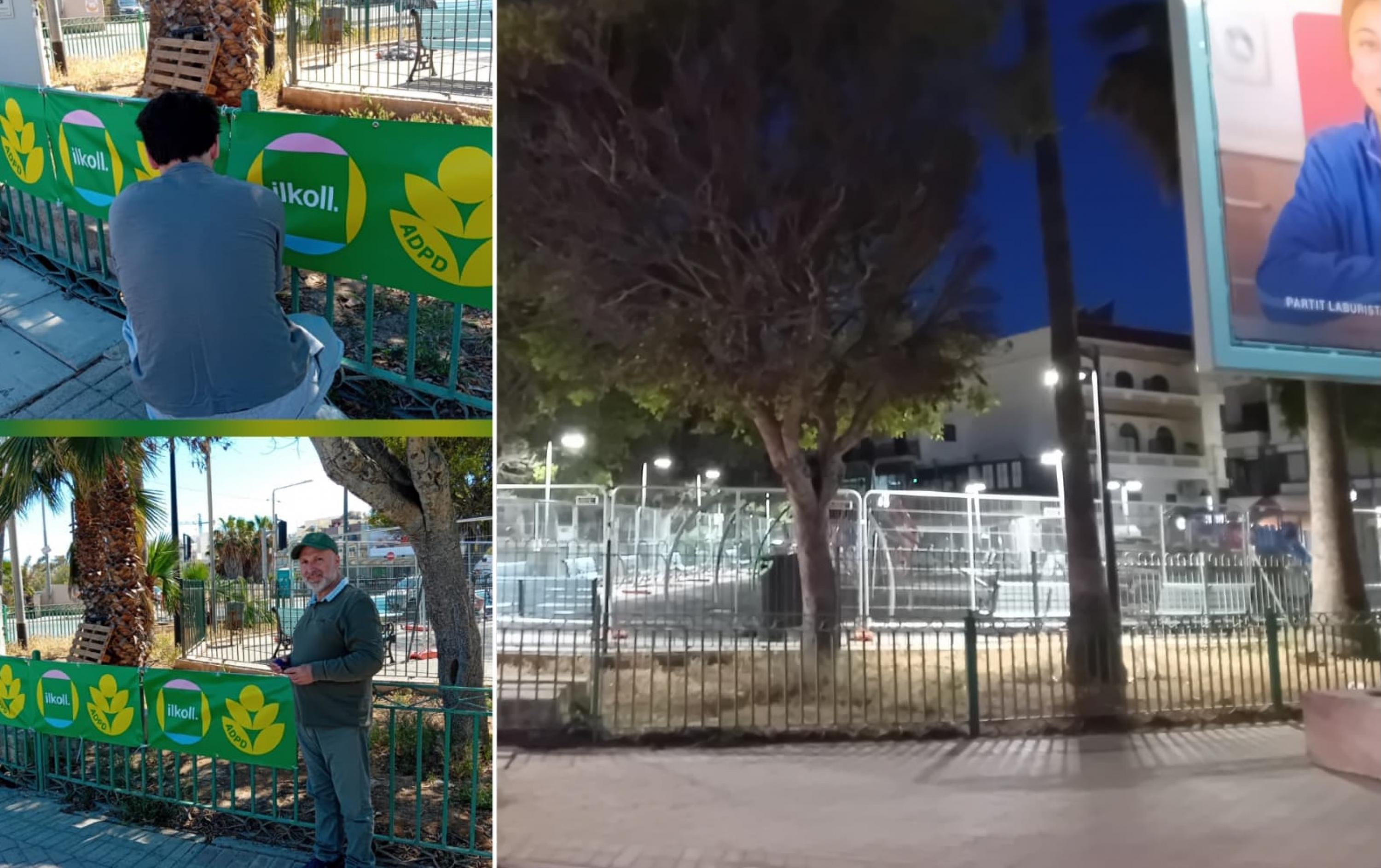 Banners tal-ADPD jisparixxu minn Marsaskala hekk kif ikomplu rapporti ta’ vandaliżmu elettorali