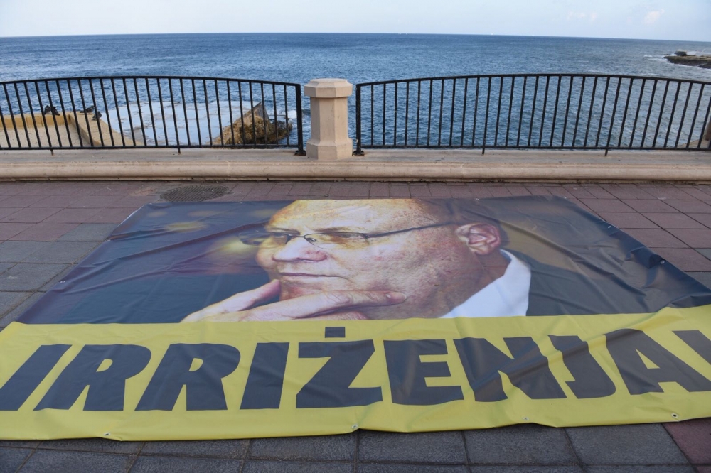 Fil-protesti organizzati mis-Civil Society Network bosta ħeġġew għar-riżenja tal-Avukat Ġenerali | James Bianchi