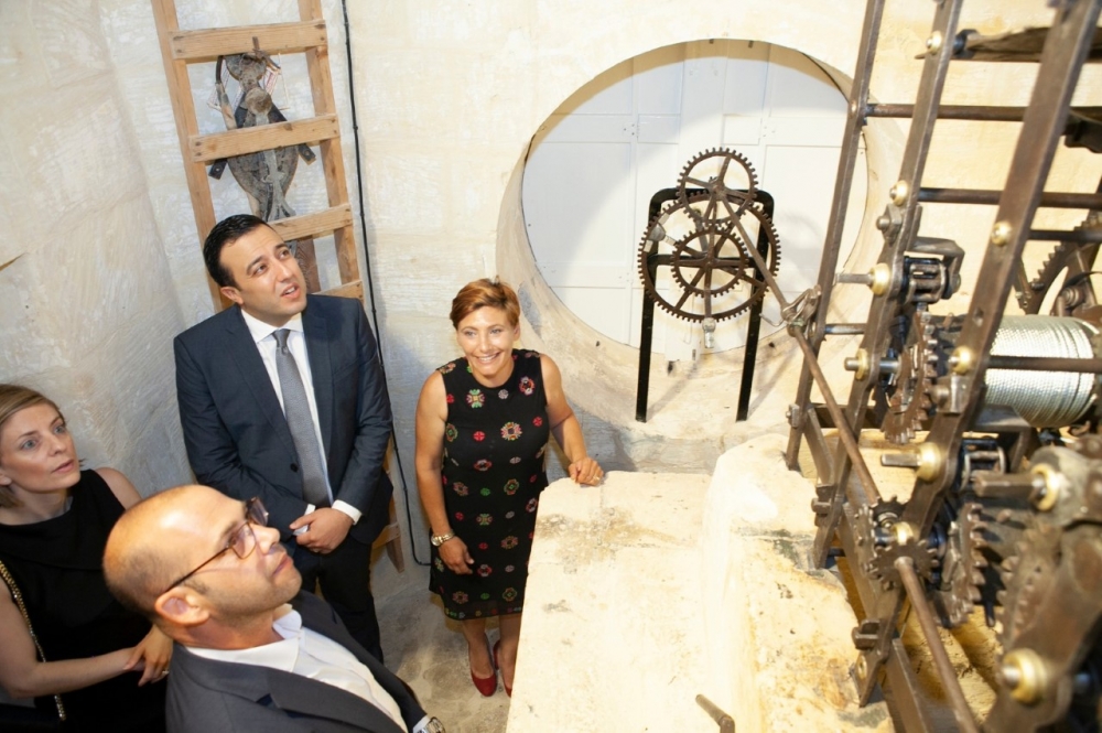 Il-Ministru Camilleri waqt l-inawgurazzjoni tax-xogħol