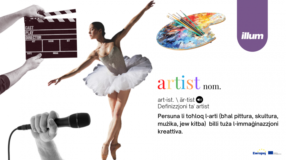 Anke jekk ir-rapport ddefinixxa “artist” bħala kittieb, traduttur letteratju, produttur u ħafna iktar, l-Istati Membri ma jaqsmux bejniethom definizzjoni waħda ta’ “artist”