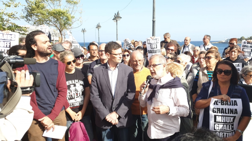 Sindki u membri ta' għaqdiet waqt il-konferenza li seħħet f'Novembru