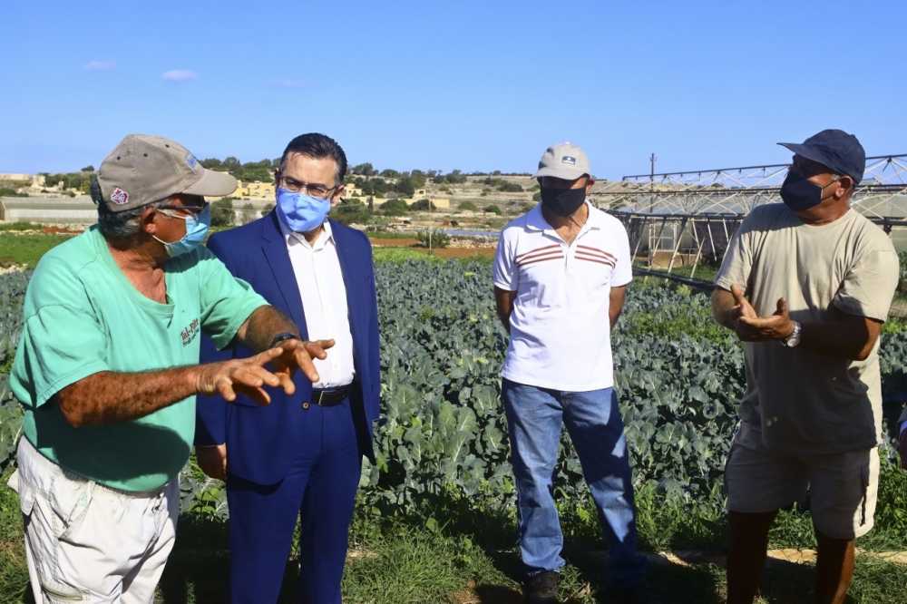Il-Kap tal-PN mal-bdiewa fl-Imġarr