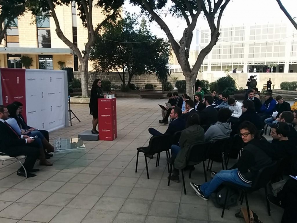 Bernice Saliba, waħda mill-kelliema waqt l-Assemblea