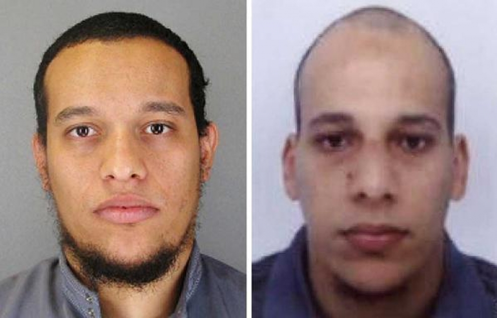 Said u Cherif Kouachi huma armati sa snienhom u perikolużi