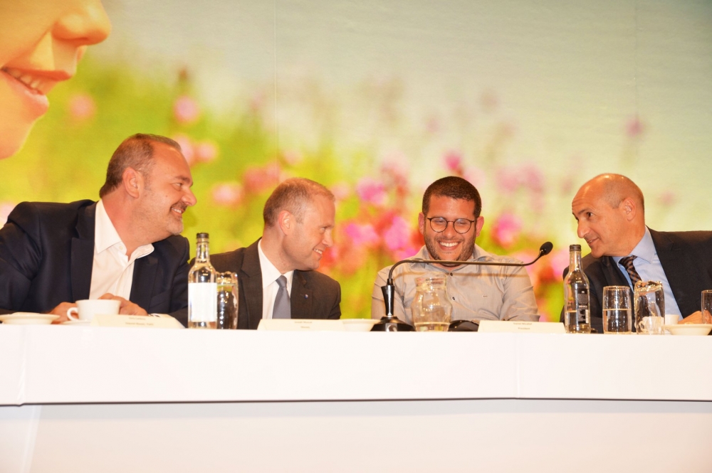 Mix-xellug: Chris Cardona, Joseph Muscat, Daniel Josè Micallef u Chris Fearne | Ritratt: Arkivji, Partit Laburista