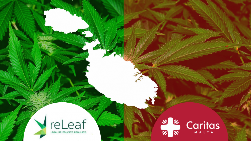 Kannabis skont Caritas u ReLeaf
