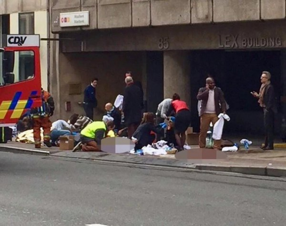 Xeni barra l-istazzjon ta' Maelbeek