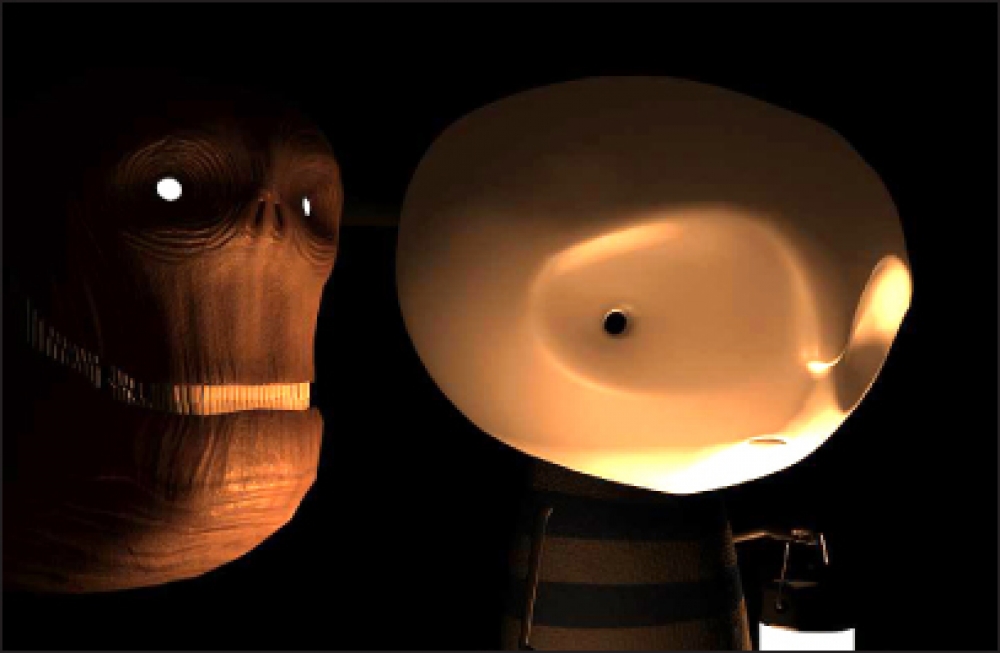 Xena mill-film animat Dark Places, dirett minn Matt Stroud
