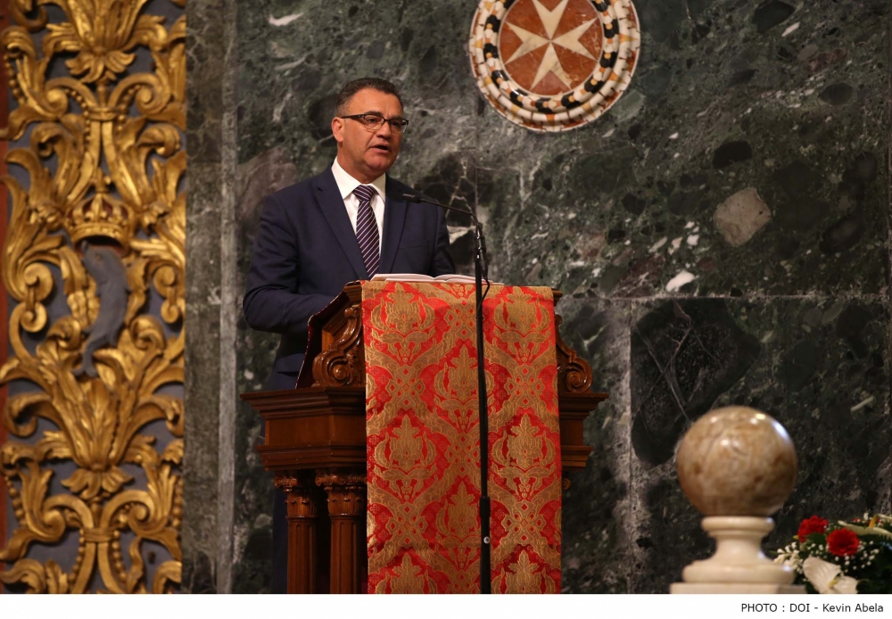 Id-Deputat Speaker Kelliem għall-Politika Soċjali David Agius