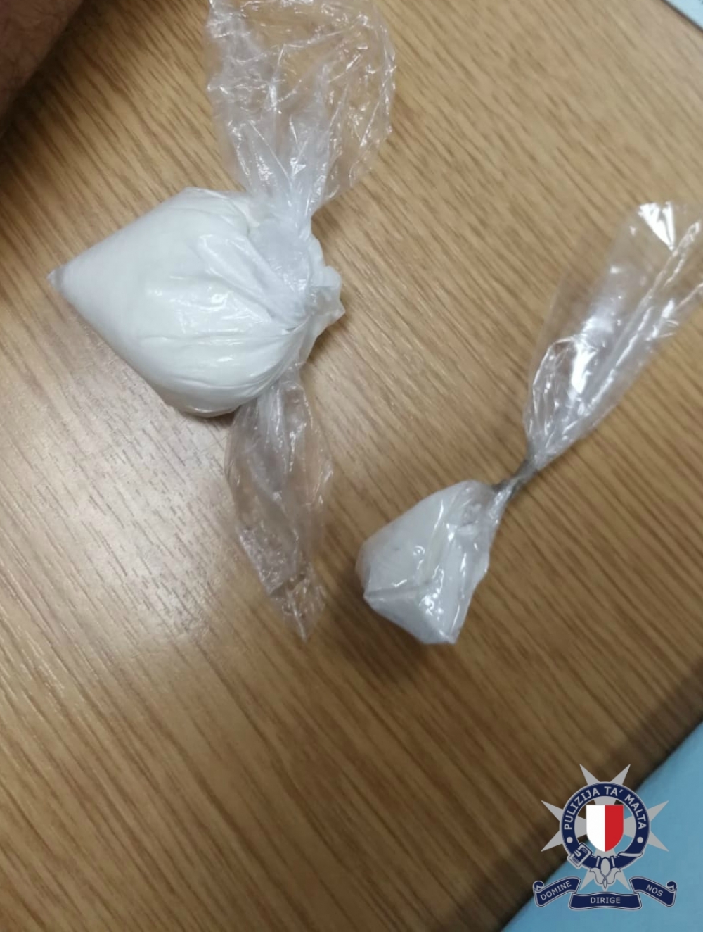 Ftit mid-droga li nqabdet mill-pulizija