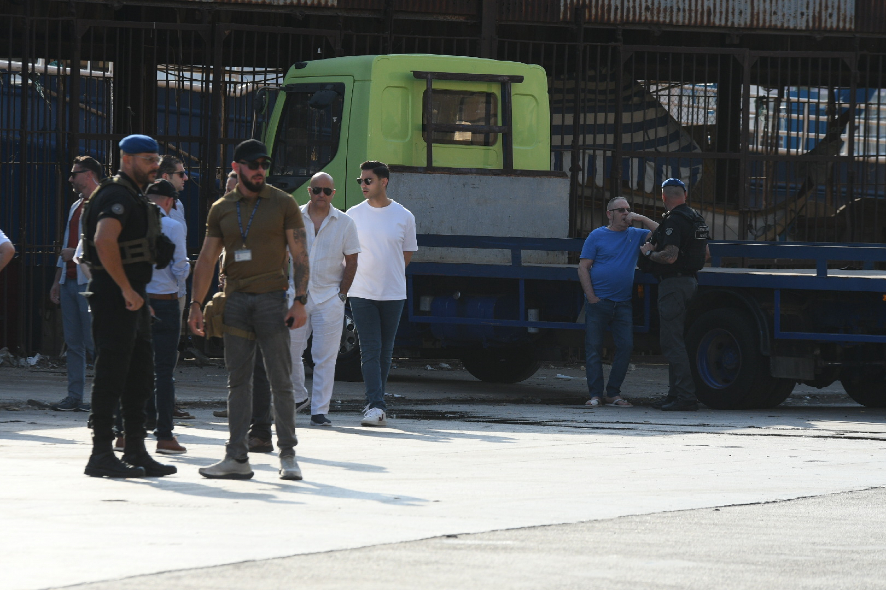 It-tinda tal-patata fejn jidher George Degiorgio lieebs flokk blu (Ritratt: James Bianchi/MaltaToday)