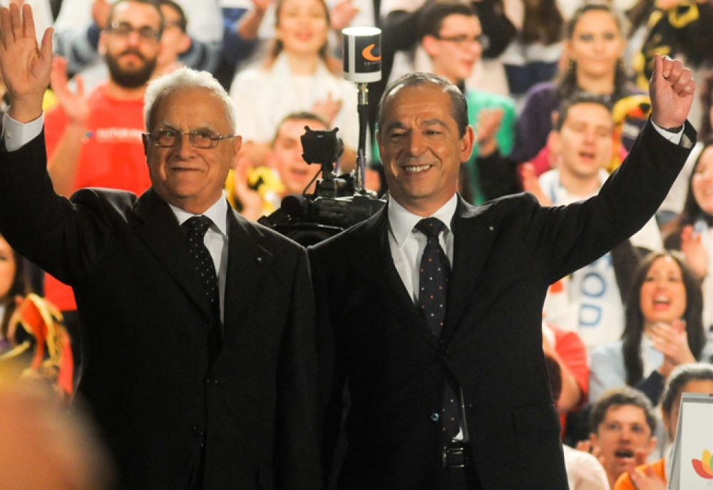 Eddie Fenech Adami u Lawrence Gonzi
