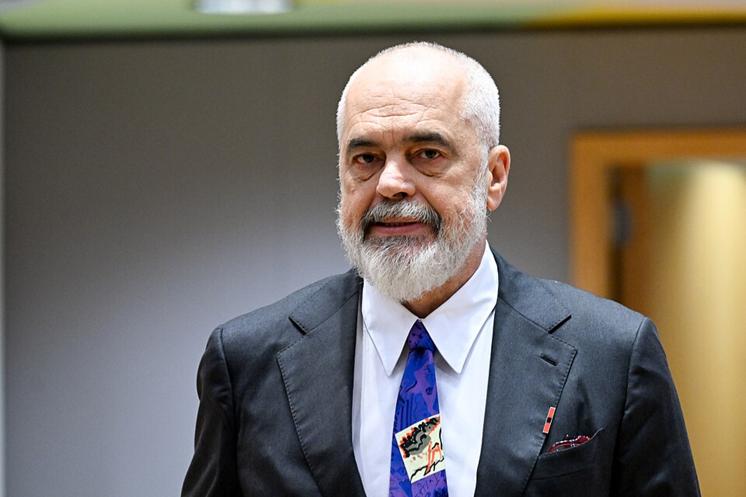 Il-Prim Ministru Albaniż Edi Rama (Ritratt: Wikimedia Commons).