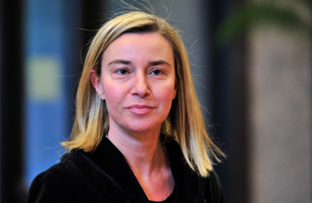 Federica Mogherini qalet li permezz ta' din l-aġenda, l-UE lesta biex tindirizza l-kriżi