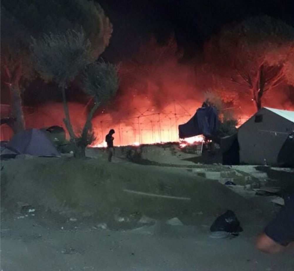 Il-kamp ta' Moria, Lesbos-Greċja