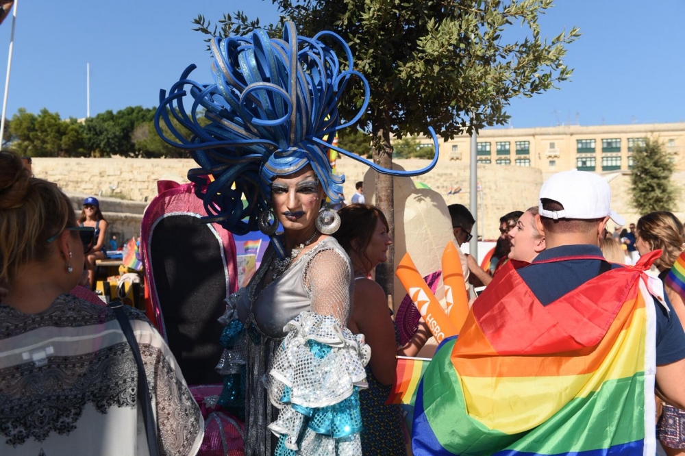 Festa ta' kuluri, għal Gay Pride Malta 2018 Ritratt | James Bianchi