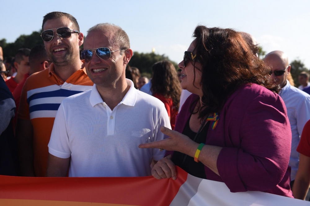 Joseph Muscat jattendi l-Malta Gay Pride Ritratt | James Bianchi