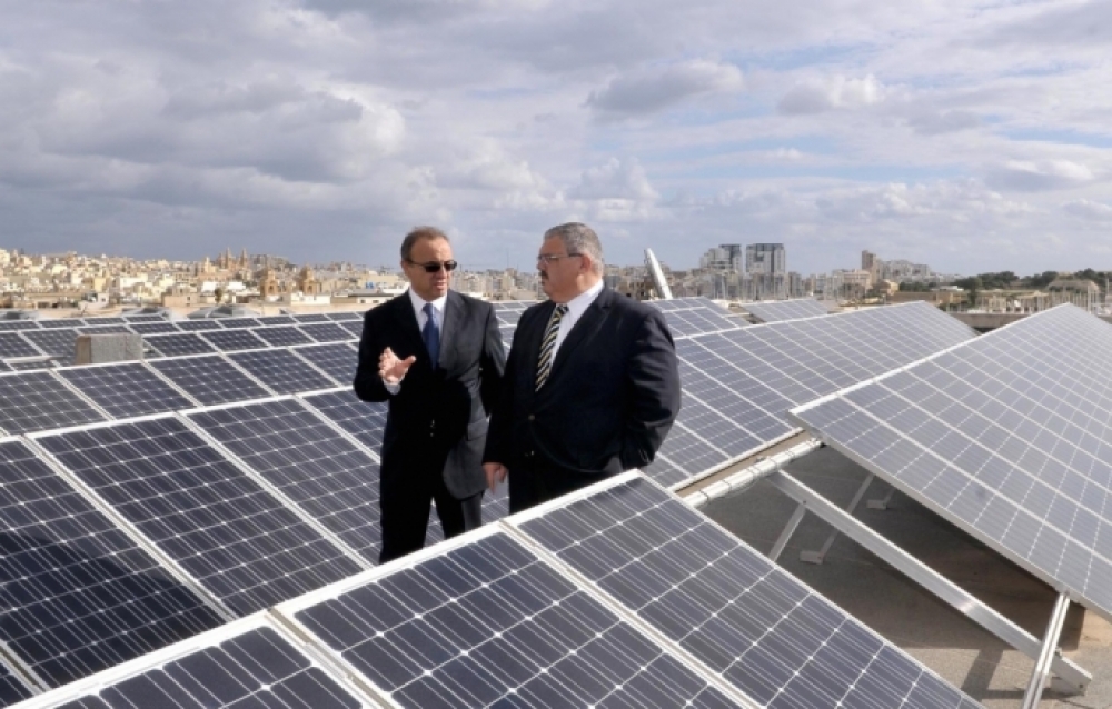 George Pullicino iżur bejt mimli pannelli fotovojtaliċi