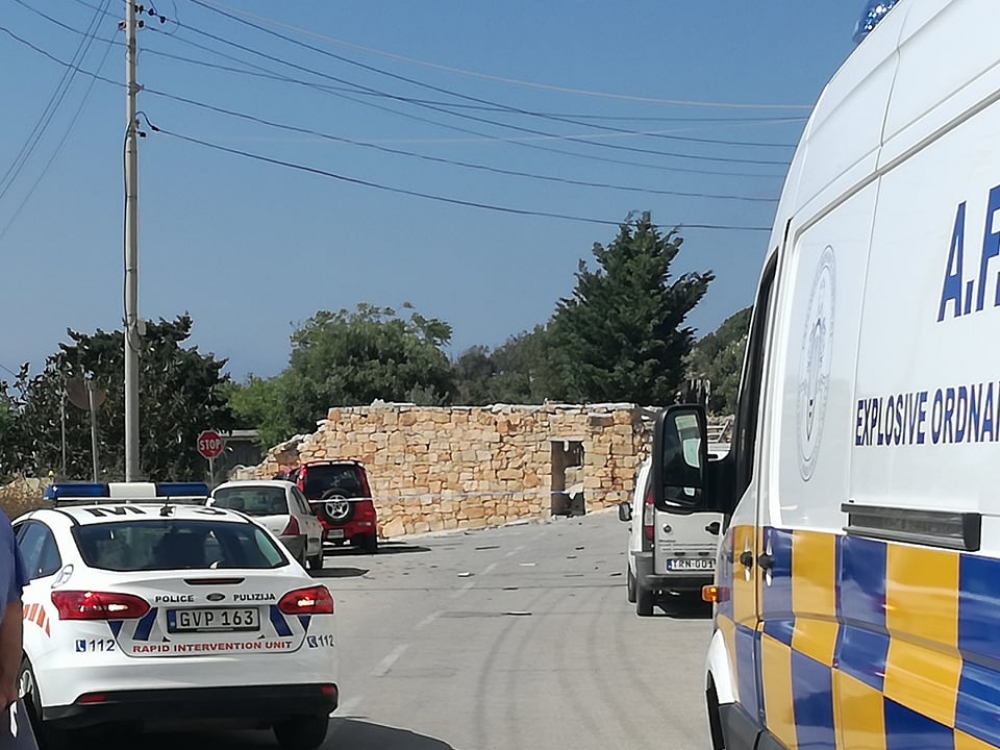 Id-daħla tal-proprjetà illi fiha seħħet l-isplużjoni