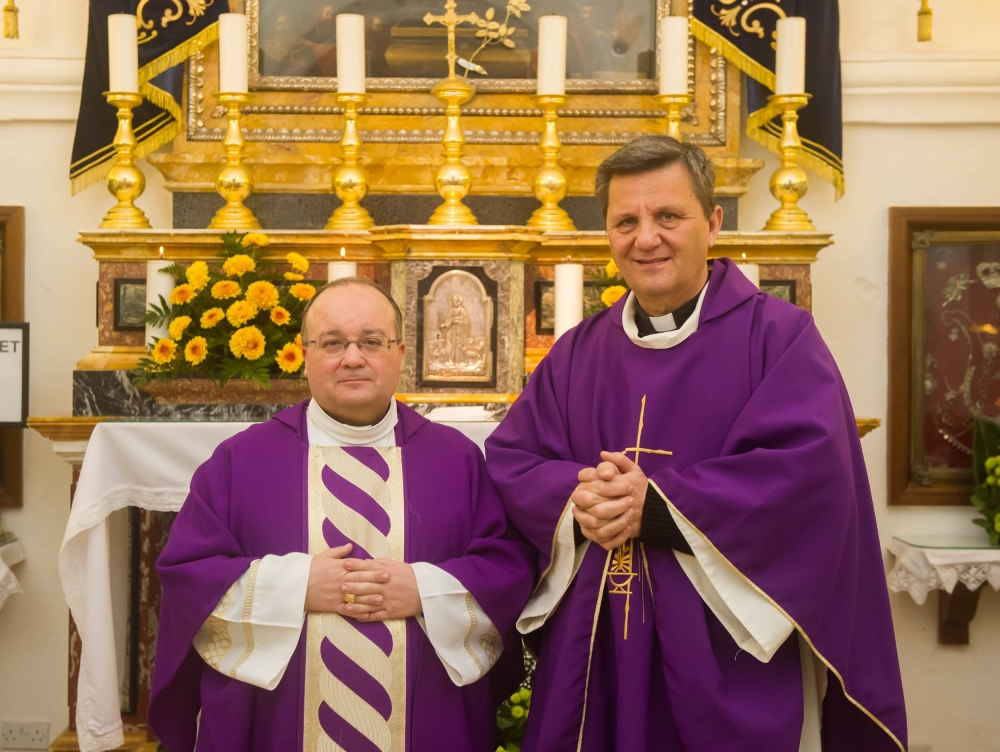 L-Isqof Mario Grech flimkien mal-Arċisqof-Elett, Charles J. Scicluna