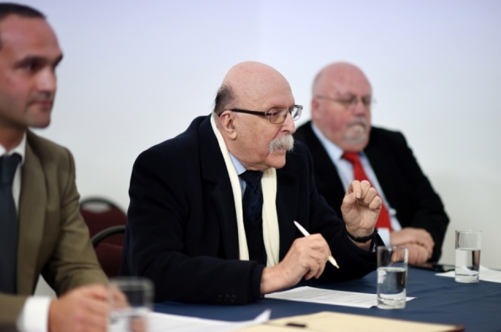 L-eks Imħallef tal-Qorti Ewropew għad-Drittijiet tal-Bniedem Giovanni Bonello. Ritratt - Ray Attard