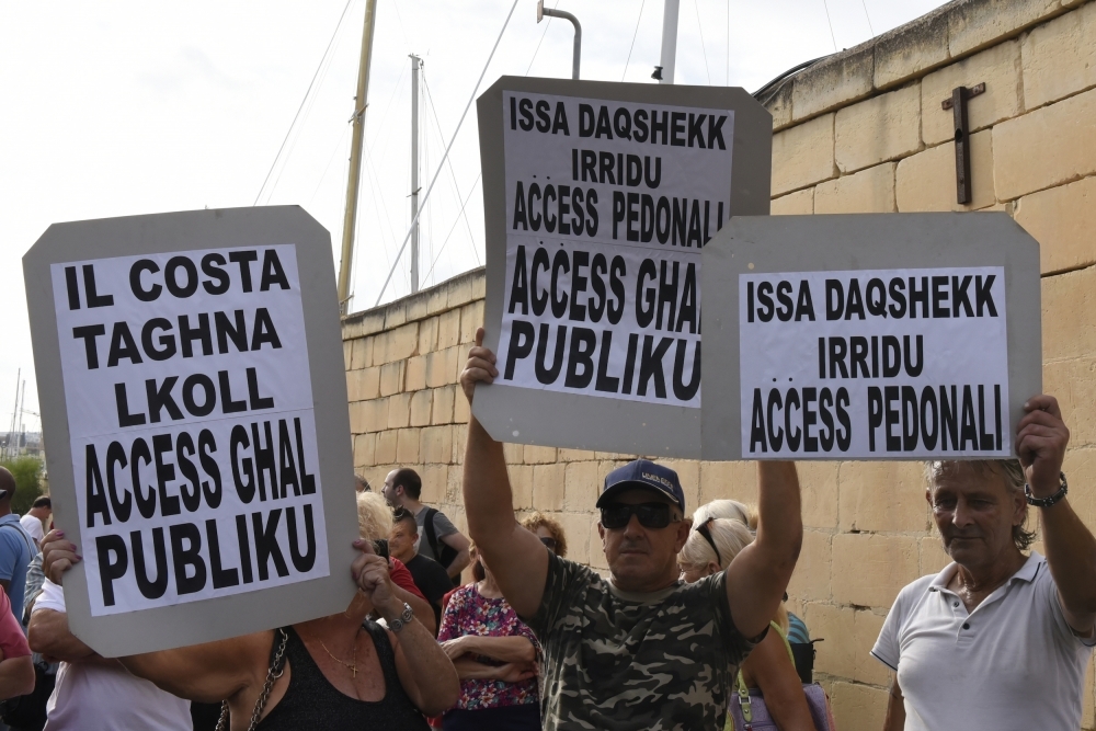 Protesta oħra biex jinfetaħ l-aċċess għal Manoel Island se tiġi organizzata nhar is-Sibt 24 ta' Settembru