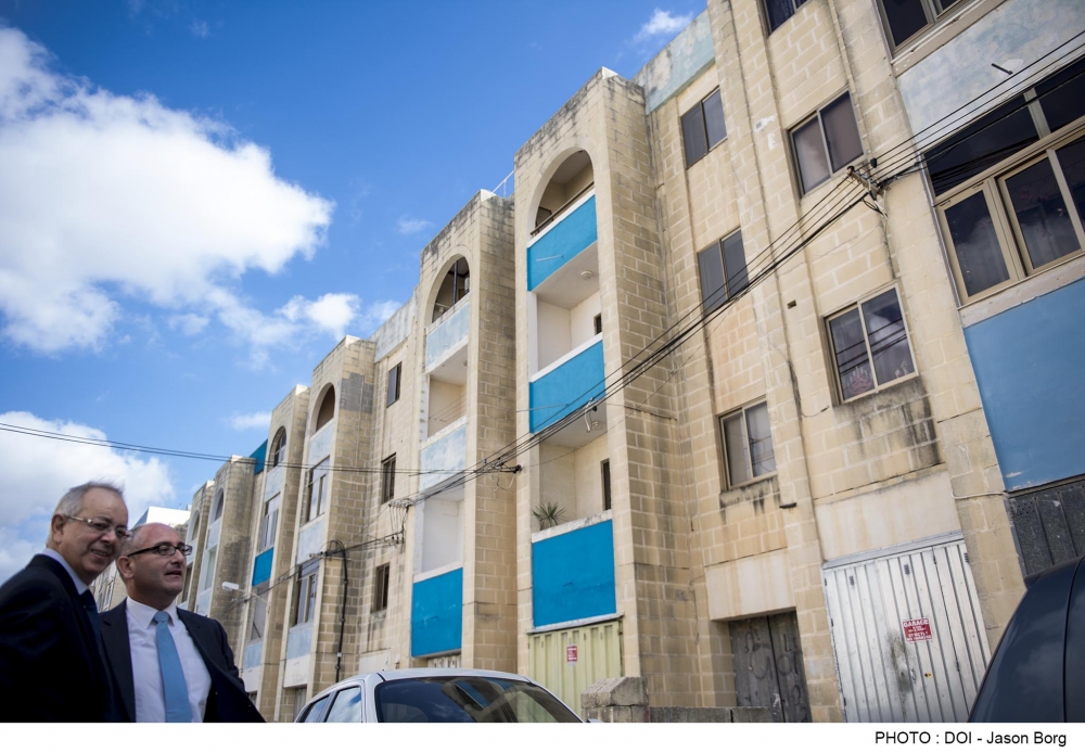 Is-Seg. Parlamentari Roderick Galdes iħabbar proġett ta' titjib fil-Housing Estate tas-Siġġiewi