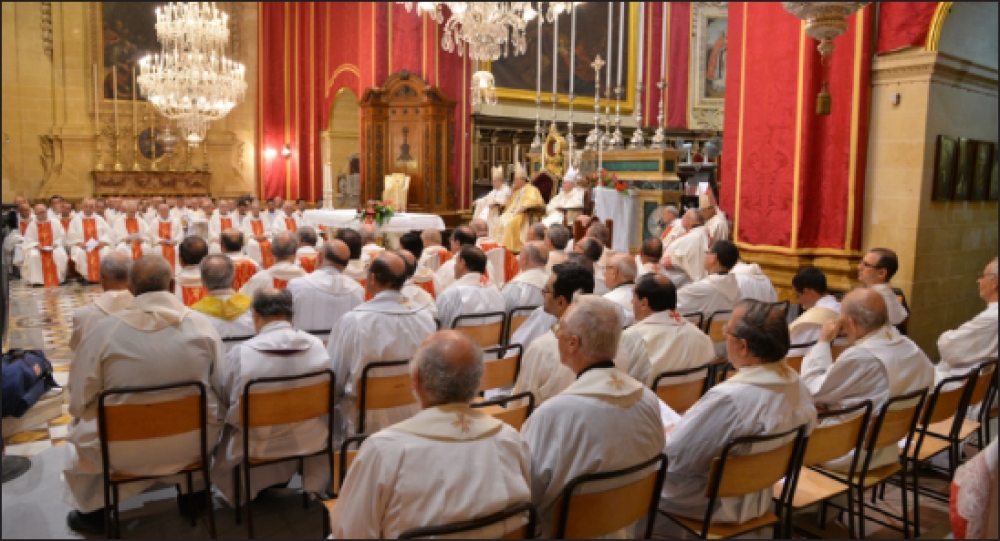 Il-Quddiesa Pontifikali li ġiet iċċelebrata fil-Katidral ta’ Għawdex biex tfakkar din il-ġrajja