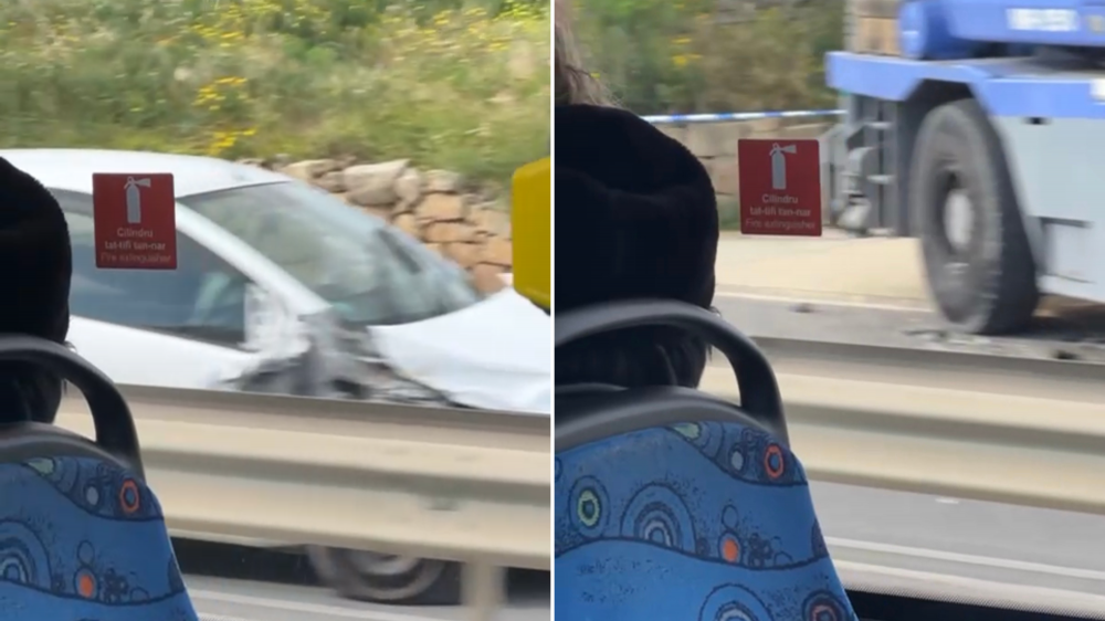 Persuna tittieħed l-isptar wara ħabta bejn erba’ karozzi fi Triq il-Kosta