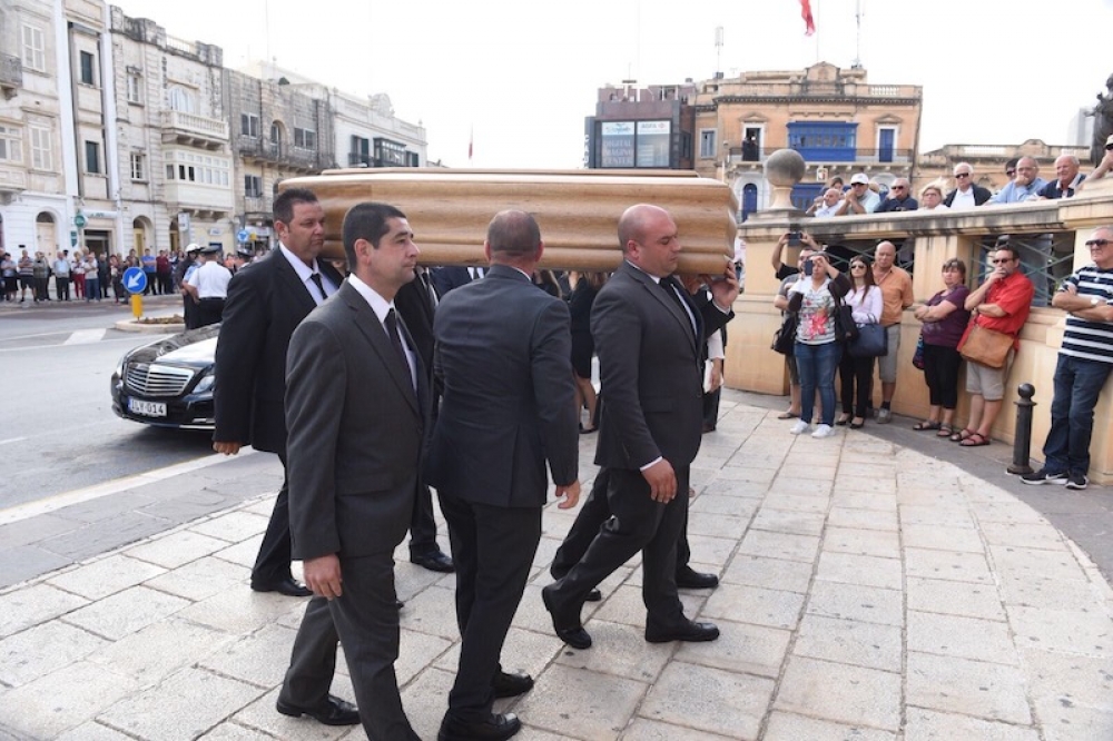 Caruana Galizia nqatlet b'karozza bomba fis-16 ta' Ottubru li għadda