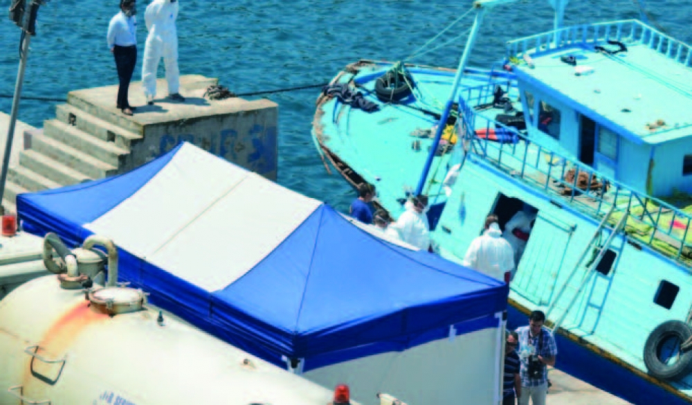 29 ġisem inġabru mill-parti t’isfel tad-dgħajsa 