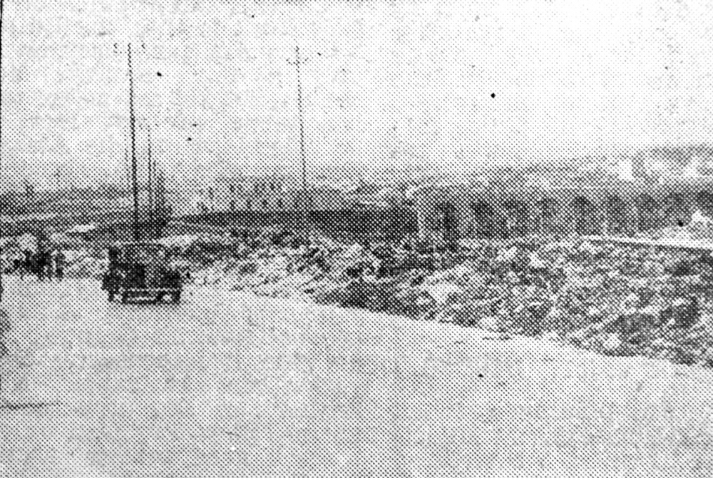 It-triq fejn seħħ il-hold-up kif kienet fl-1948