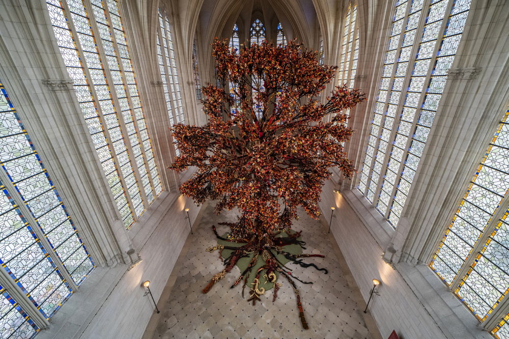 Joana Vasconcelos, Tree of Life, 2023