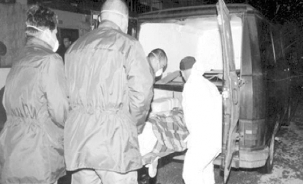 Il-katavru ta’ Joseph Formosa waqt li kien qiegħed jittieħed fil-hearse 