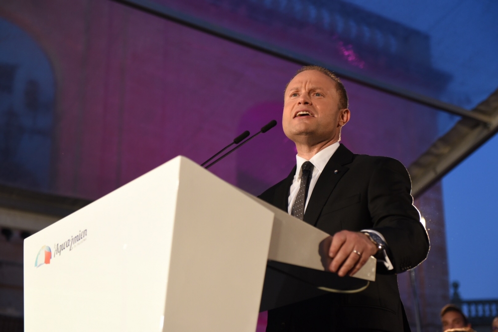 Il-PM u Mexxej Laburista Joseph Muscat | Ritratt James Bianchi