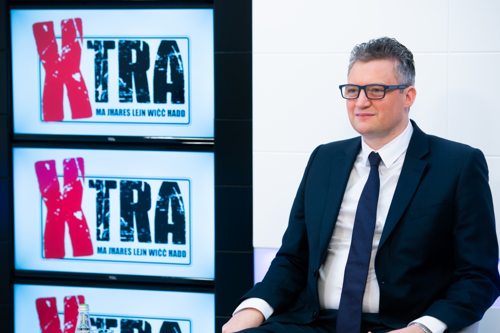 Il-Ministru Mizzi illum waqt Xtra. Ritratt | James Bianchi