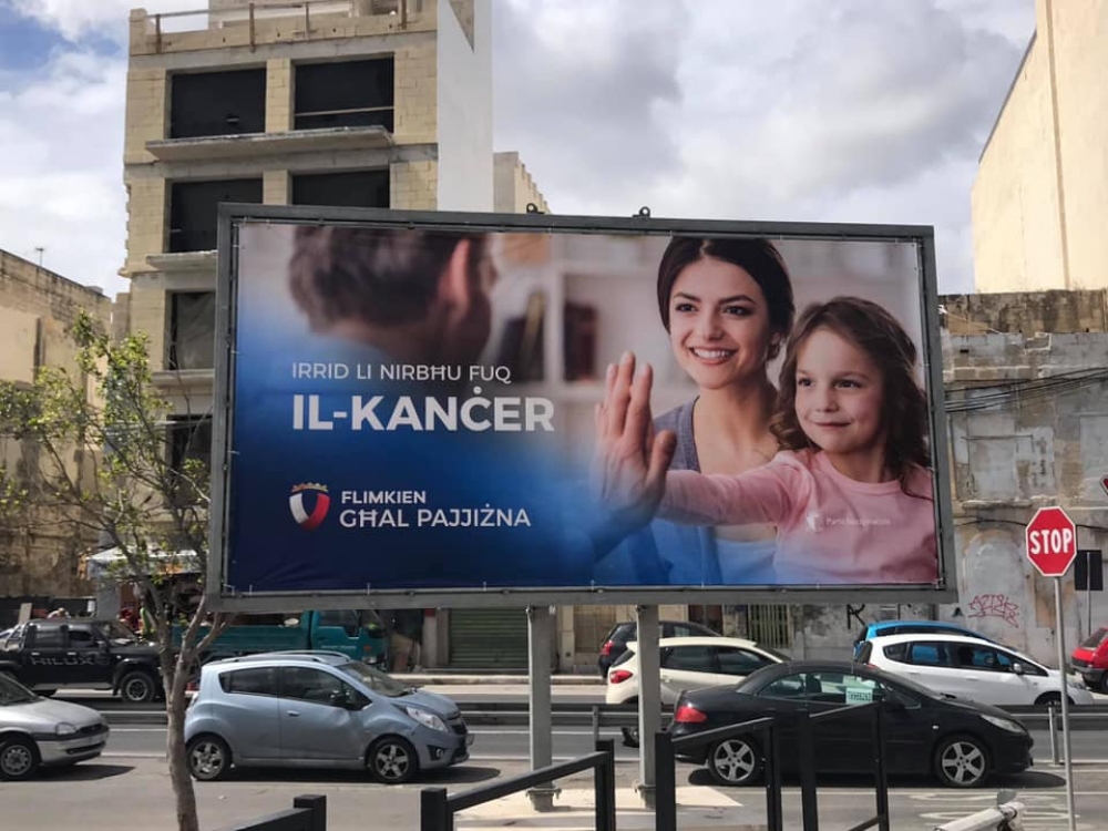 Il-billboard tal-PN