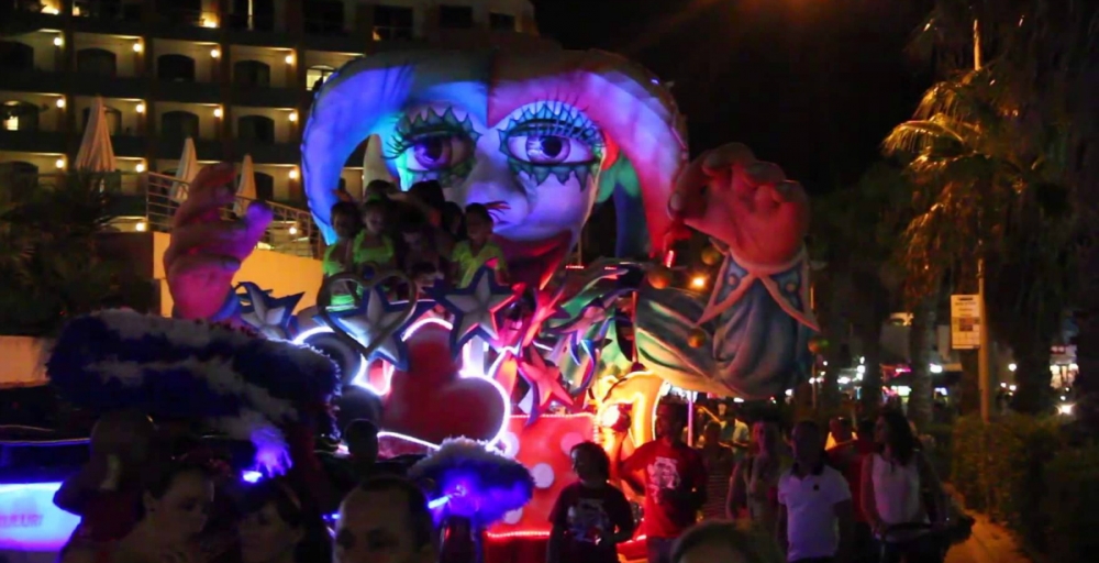 Il-Karnival tas-Sajf tas-sena li għaddiet f'Buġibba