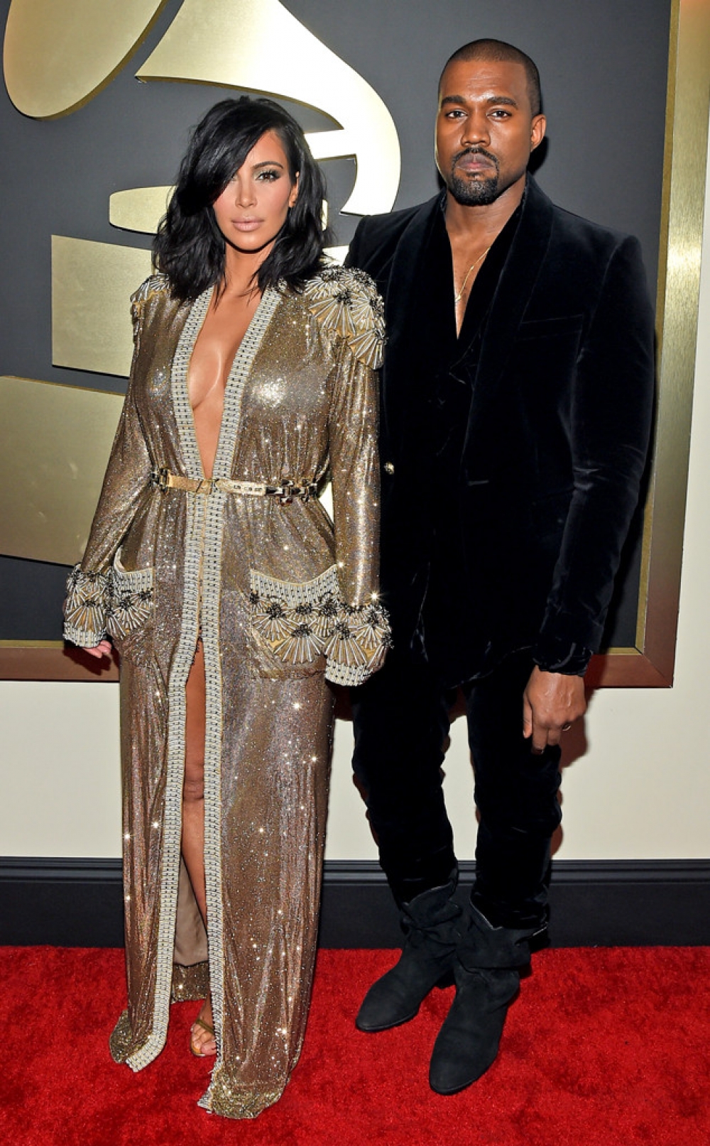 Kim Kardashian u Kanye West lebsin Jean Paul Gaulitier u Balmain