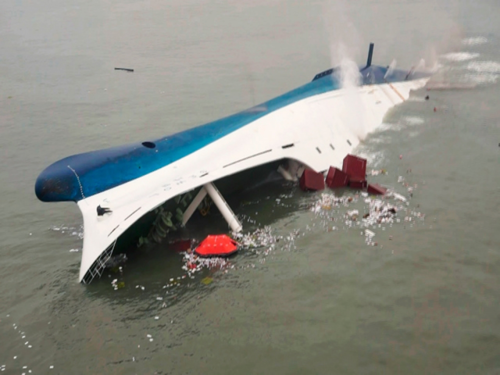 Il-vapur Sewol li sewa l-ħajja lil 304 persuni 