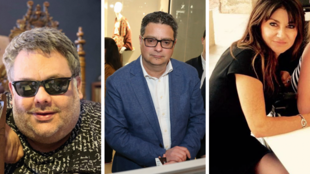 Kris Bajada, Adrian Delia u Diana Busuttil