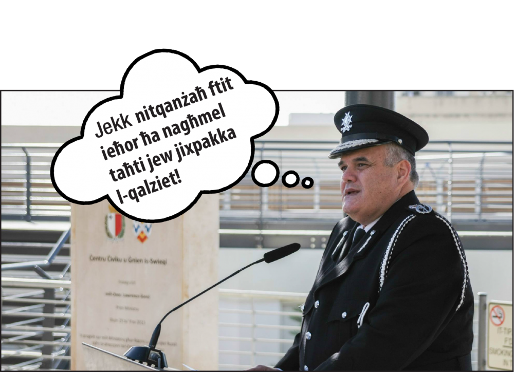 Il-Kummissarju tal-Pulizija Michael Cassar