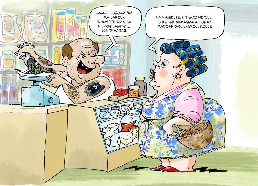 Karikatura | Mikiel Galea