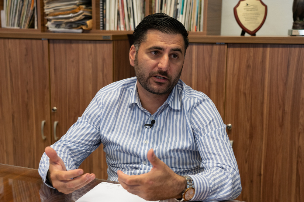 Lucas Micallef, il-President tal-FKNK (Ritratt: James Bianchi/MaltaToday)