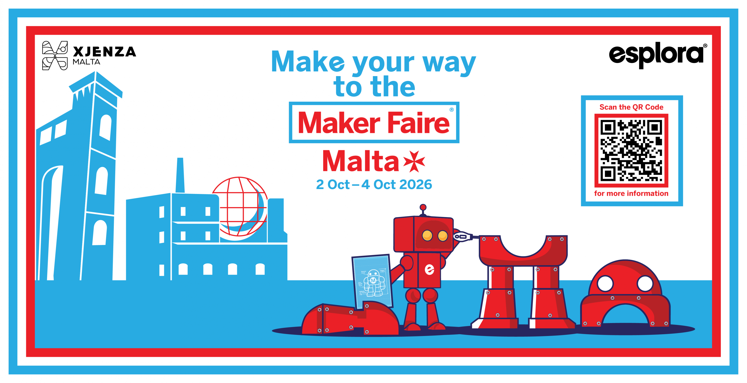 Maker Faire Malta 2026 tistieden lil kreaturi, innovaturi u dawk li joħolmu u jwettqu biex jieħdu sehem