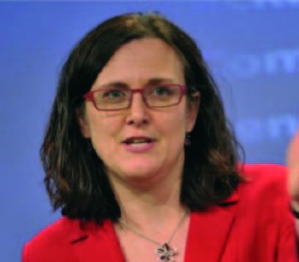 Cecilia Malmstrom ilmentat dwar il-qagħda li fiha jinżammu l-immigranti irregolari f'pajjiżna