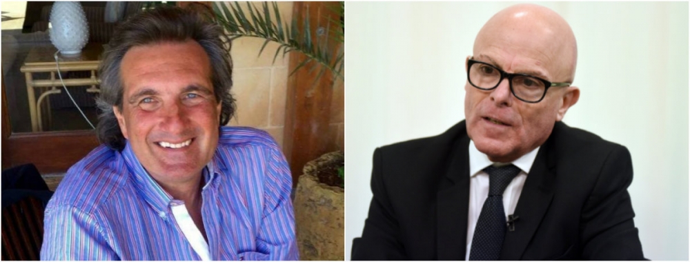 Mark Grima, sid ta' stabbiliment f'Paceville u Philip Fenech mill-GRTU