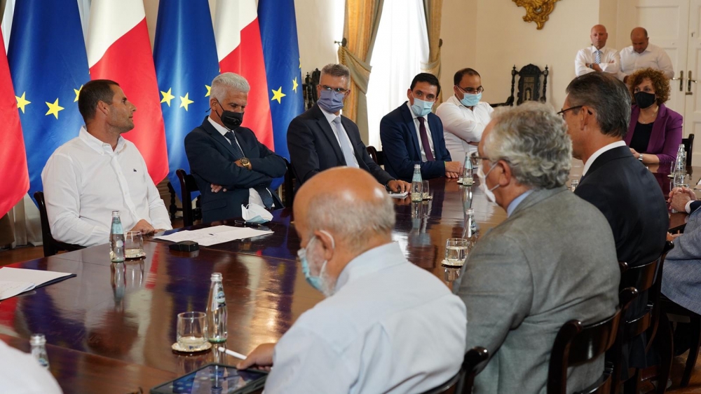 Il-PM jitkellem waqt il-laqgħa tal-MCESD