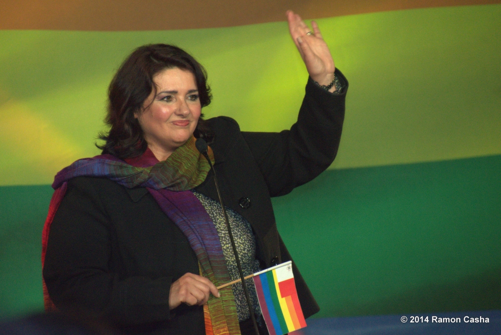 Il-Ministru Helena Dalli, minn ta' quddiem f'kisbiet li għamel pajjiżna fil-qasam tad-drittijiet ċivili